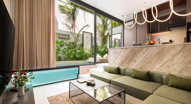 Echo Beach Villas 6, Rezervovat Vila Chaty v Bali, Chalupa