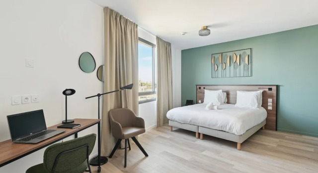Двухместная студия Superior с балконом All Suites Appart Hôtel - Paris Ouest - Colombes