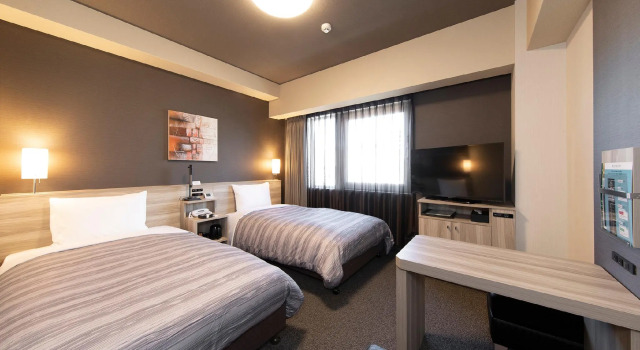 Двухместный номер Standard Hotel Route-Inn Osaka Kishiwada -Higashikishiwada Ekimae Kansai Airport