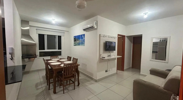Jardim das Palmeiras II Home Resort JP2 Ubatuba - Apartamento com 2 Dorms, 1 Suíte, Churrasqueira Gourmet, Piscinas, Sauna e Salão de Jogos