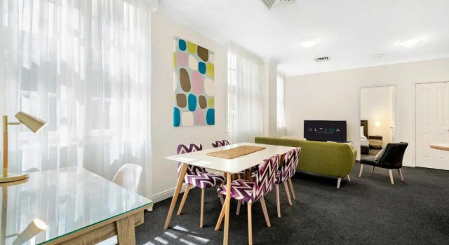 Апартаменты с 2 комнатами Rothbury Hotel