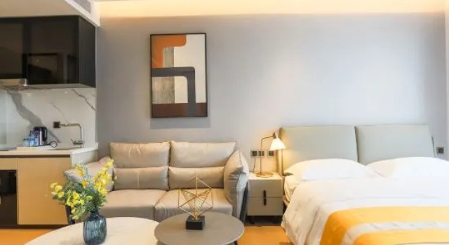 Люкс Executive с видом на море Bangtuomeinuo Executive Apartment (Shenzhen Futian chegongmiao zhongzhouwan store)