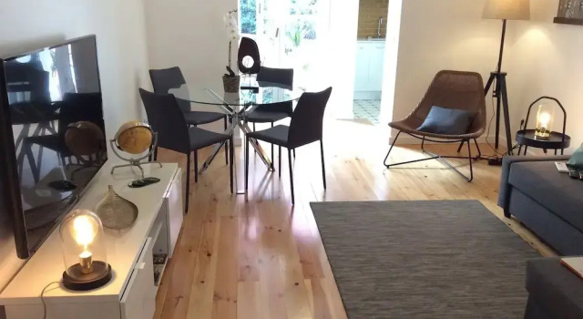 Modern 1-Bed With Ac & Private Terrace