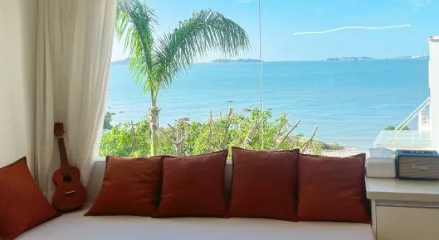 Люкс с 4 комнатами с видом на море Xiamen  Blue lslands Seaview Homestay