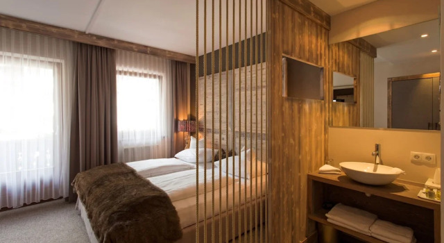 Одноместный номер Standard с балконом Alpenhotel Stefanie