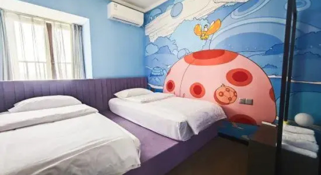 Люкс с 3 комнатами Xilegu Xigu Hot Spring Homestay