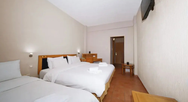 Трёхместный номер Standard с балконом Hotel Lecadin