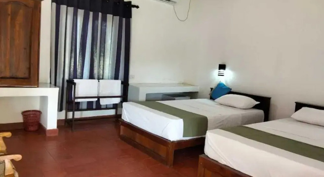 Трёхместный номер Comfort с видом на сад Tiara Elephant Lodge