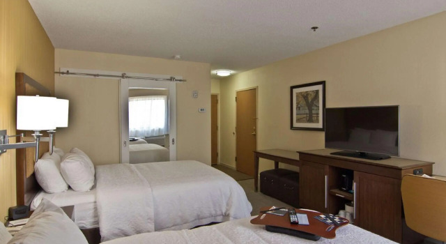 Четырёхместный номер Standard Hampton Inn & Suites Chillicothe