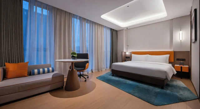 Двухместный номер Deluxe Novotel Hangzhou Xintiandi
