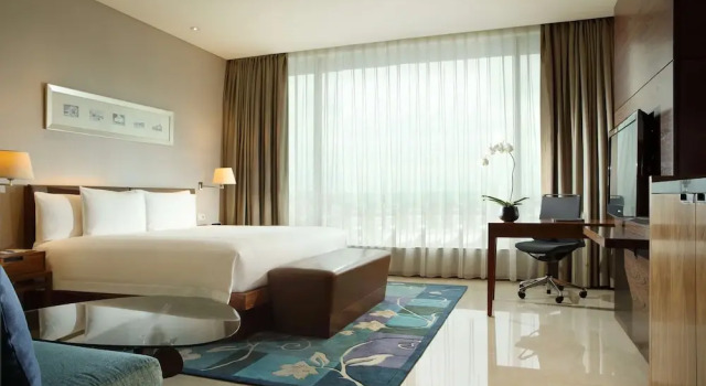 Deluxe double chambre Hilton Bandung