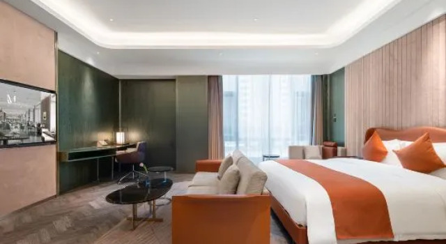 Люкс Deluxe Madison Hotel Shuiyilan  Zhongtianjian Plaza Lanzhou West Railway Station