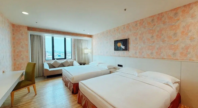 Standardní Čtyřlůžkový Rodinný pokoj WeMeet Hotel