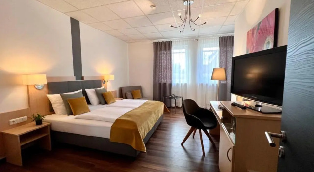 Двухместный номер Deluxe Hotel Garni am Obsthof Stade - Altes Land