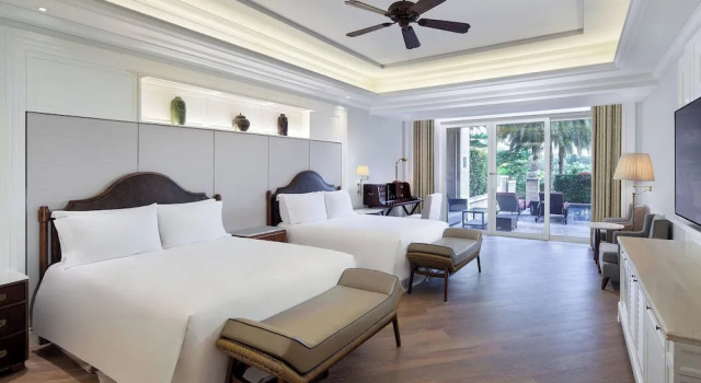 Четырёхместный номер Standard с балконом JW Marriott Sanya Haitang Bay Resort & Spa