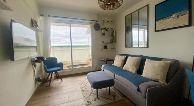 Vue Mer L'aiglon T2 Balcon Parking Prive, Забронировать Апартаменты/квартира Вимрё Opal Coast, рядом с Wimereux Golf Club