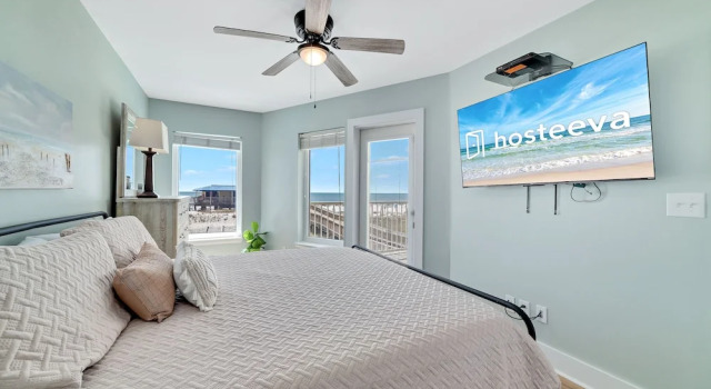 Номер Comfort с 3 комнатами с балконом и рядом с пляжем Boardwalk Condos