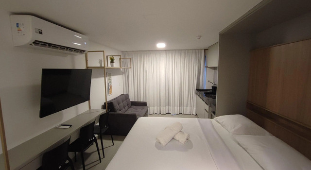 Qavi   Flat Completo No Bessa #altamare01, Rezervovat Hotel Hotely v Bahia se snídaní, Snídaně