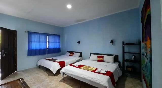 Трёхместный номер Deluxe Hotel Besar Bulan Baru - Senggigi
