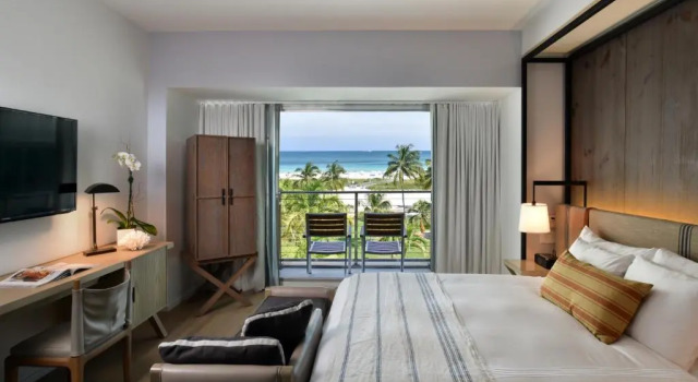 Двухместный номер Deluxe Hotel Victor South Beach