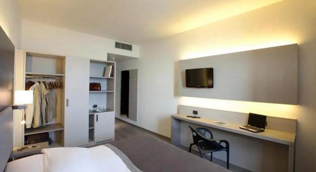Трёхместный номер Superior с балконом и с красивым видом из окна Hotel Giardino