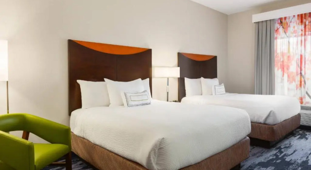 Четырёхместный номер Standard Fairfield Inn & Suites Jacksonville West/Chaffee Point