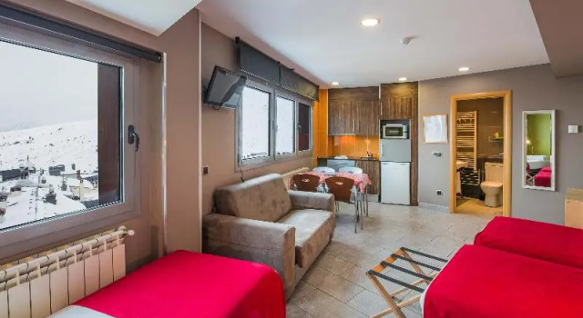 Четырёхместная студия Aparthotel  Les Olimpiades