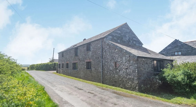 Penbarden Barn, Varaa Lomakoti Hotellit Cornwall pysäköinnillä, Pysäköinti