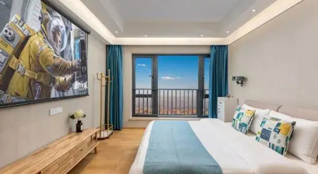 Люкс Deluxe Wanhao Hotel Apartment (Guangzhou City Keyun Road Subway Station)