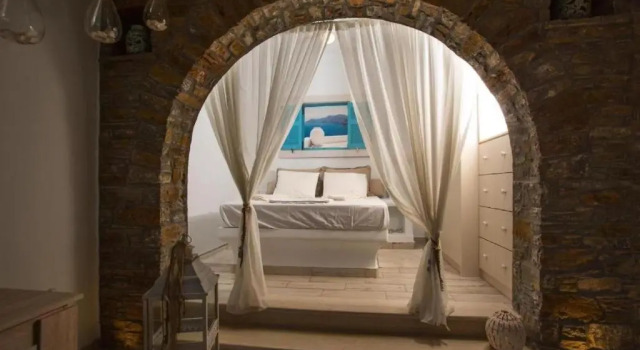 Коттедж c 1 комнатой Sea Garden Suite - Loutra Kythnos