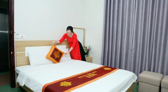Номер Deluxe Khach San Thu Nga