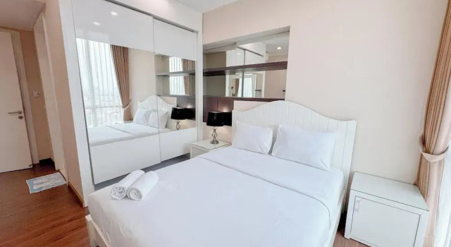 Restful And Simple 2Br At The Via And The Vue Apartment