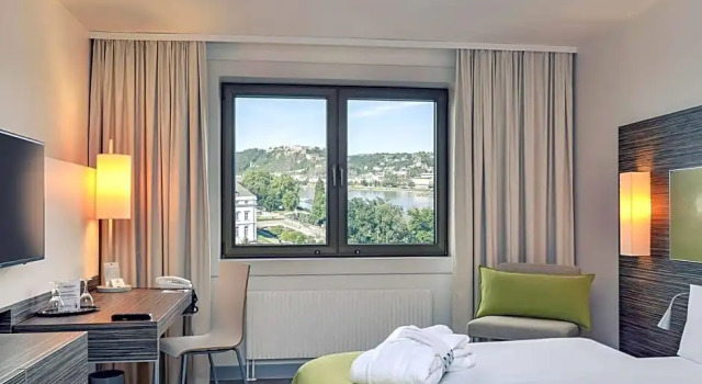 Номер Standard с видом на реку Mercure Hotel Koblenz