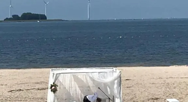 Bungalow kleine Deichperle, Strand und Deich in unmittelbarer Nähe, Prenota Hotel Lemmer Frisian lakes