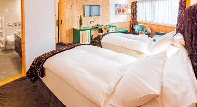 Deluxe chambre Sport & Wellnesshotel San Gian St. Moritz