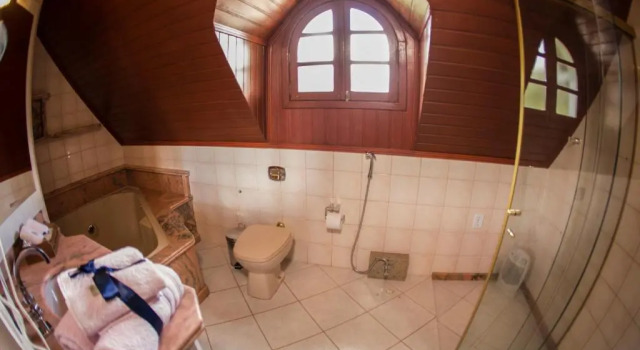 Люкс с балконом Chalé Alto da Serra - Pousada & Wellness Spa