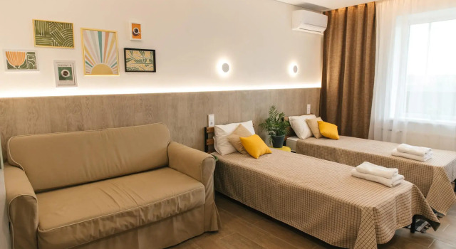 Apartments at 87 Universitetskaya Embankment Street, Boek Appartement Kalininsky district 