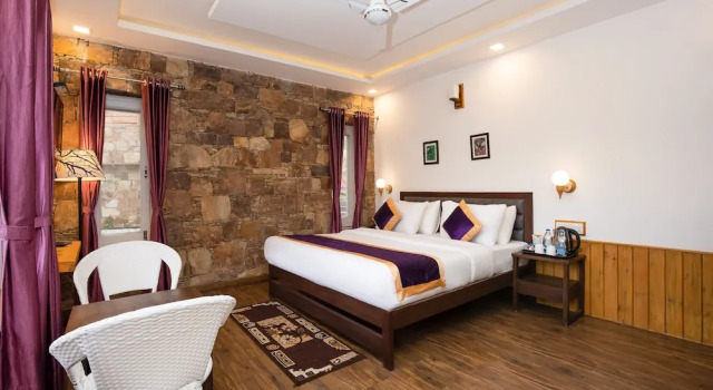 Номер Deluxe The Natures Green Resort, Bhimtal, Nainital