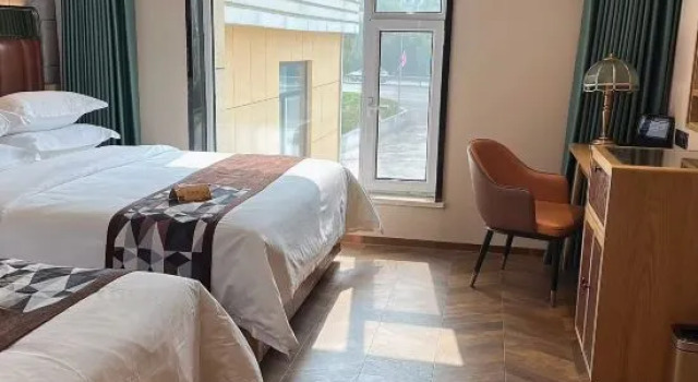 Люкс Deluxe James Joyce Coffetel Hotel (Tianjin Dongli Kaifaqu Subway Station)