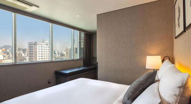 Двухместный номер Deluxe с видом на город Kent Hotel Gwangalli by Kensington