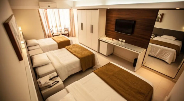 Трёхместный номер Deluxe Rafain Palace Hotel & Convention Center