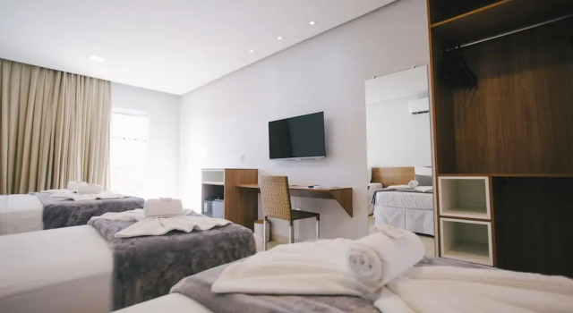 Четырёхместный номер Superior Oiti Beach Resort Tutoia