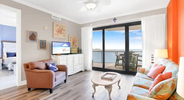 Grand Pointe 502- Gulf-front Water on 2 Sides TWO Bedrooms 2 Baths 5th Floor, Prenota Appartamento Orange Beach 