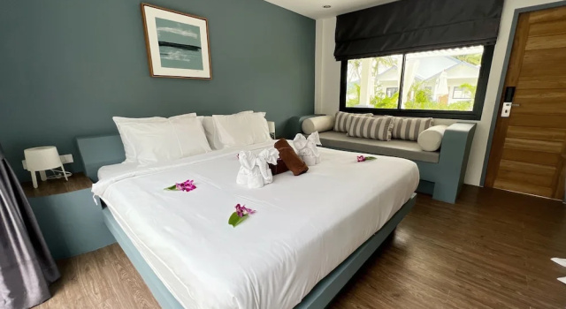 Двухместный номер Deluxe с видом на бассейн Pearl of Samui Resort