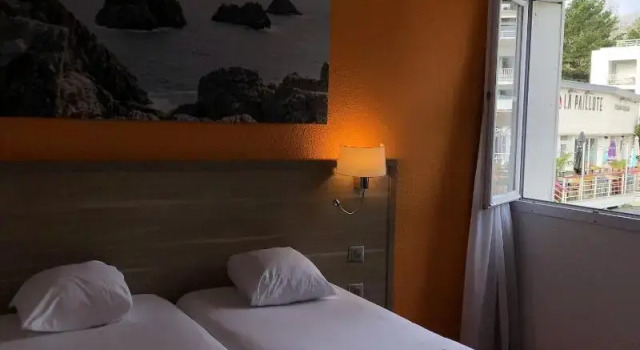 Одноместный номер Standard CouettHôtel Brest Port de plaisance, Les pieds dans leau