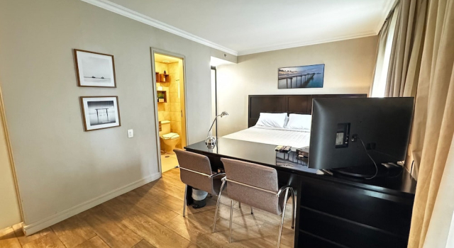 HOTEL PERDIZES - Flat Executivo - 1607, Забронировать Отель Отели Сан-Пауло с завтраком, рядом с West Plaza Shopping Mall, Завтраки