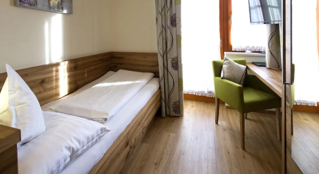Одноместный номер Standard с балконом Hotel Gasthof Obermair