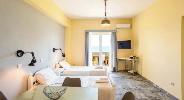 Beachfront Nest Memi Koroni-seaheaven House A1, Забронировать Апартаменты/квартира Апартаменты периферийной единицы Мессения, Апартаменты/квартира