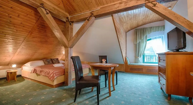 Двухместный номер Standard с видом на горы Hotel Zlatý Orel