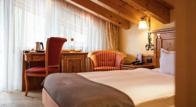 Одноместный номер Standard с балконом Relais & Chateaux Schönegg